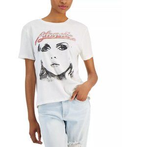 Blondie Debbie Harry Face Logo punk rock Official T-Shirt S fits M NWT